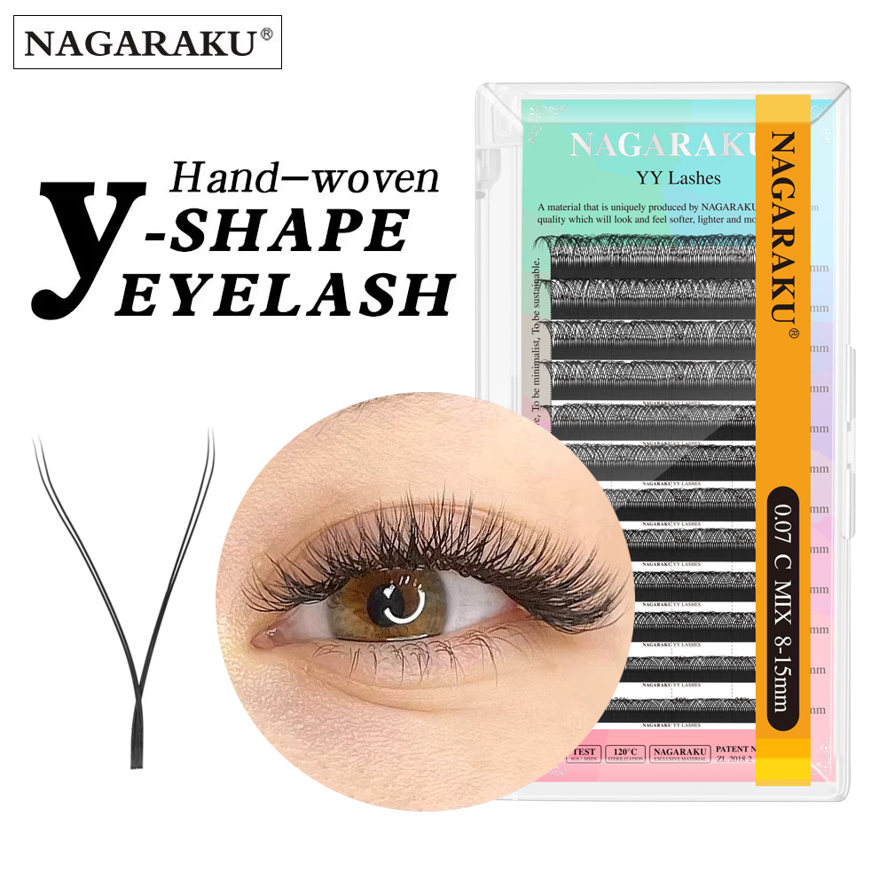 Eyelash Extension Human Hair - Estensione ciglia premium intrecciate a mano