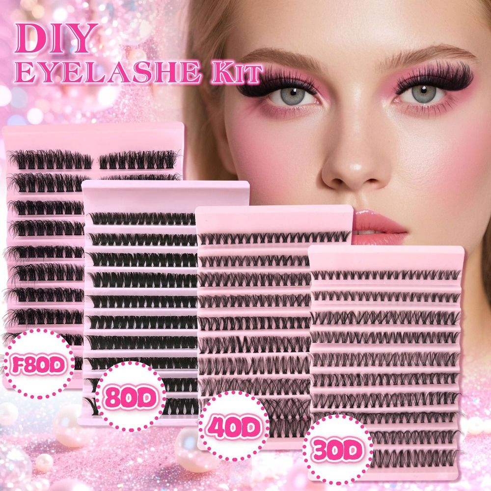 Eyelash Extension Natural Look - Ciglia Finte dall'Aspetto Naturale, Stile Wispy,