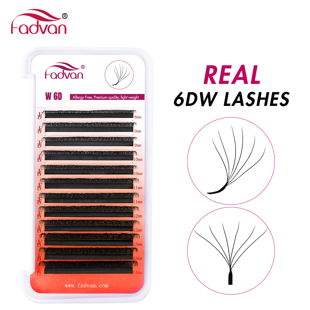 FADVAN Ciglia vere 6D W Estens - Eyelash Extension Human Hair recensione e prezzo