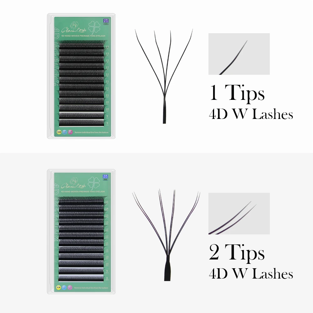GLAMLASH 4D W Forma Estensioni - Eyelash Extension Human Hair recensione e prezzo