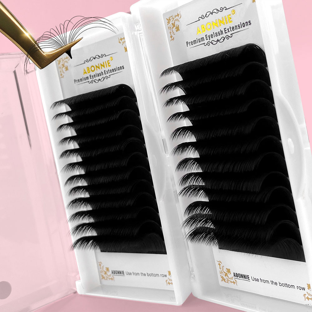 Abonnie 0.03-0.10mm Easy Fan L - Eyelash Extension Human Hair recensione e prezzo