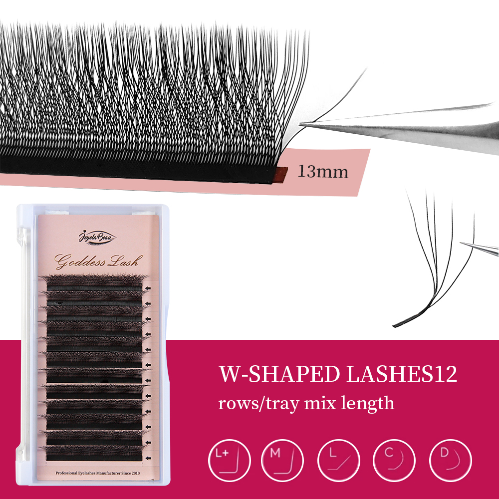 Extension ciglia Goddess W3D 4 - Eyelash Extension Human Hair recensione e prezzo