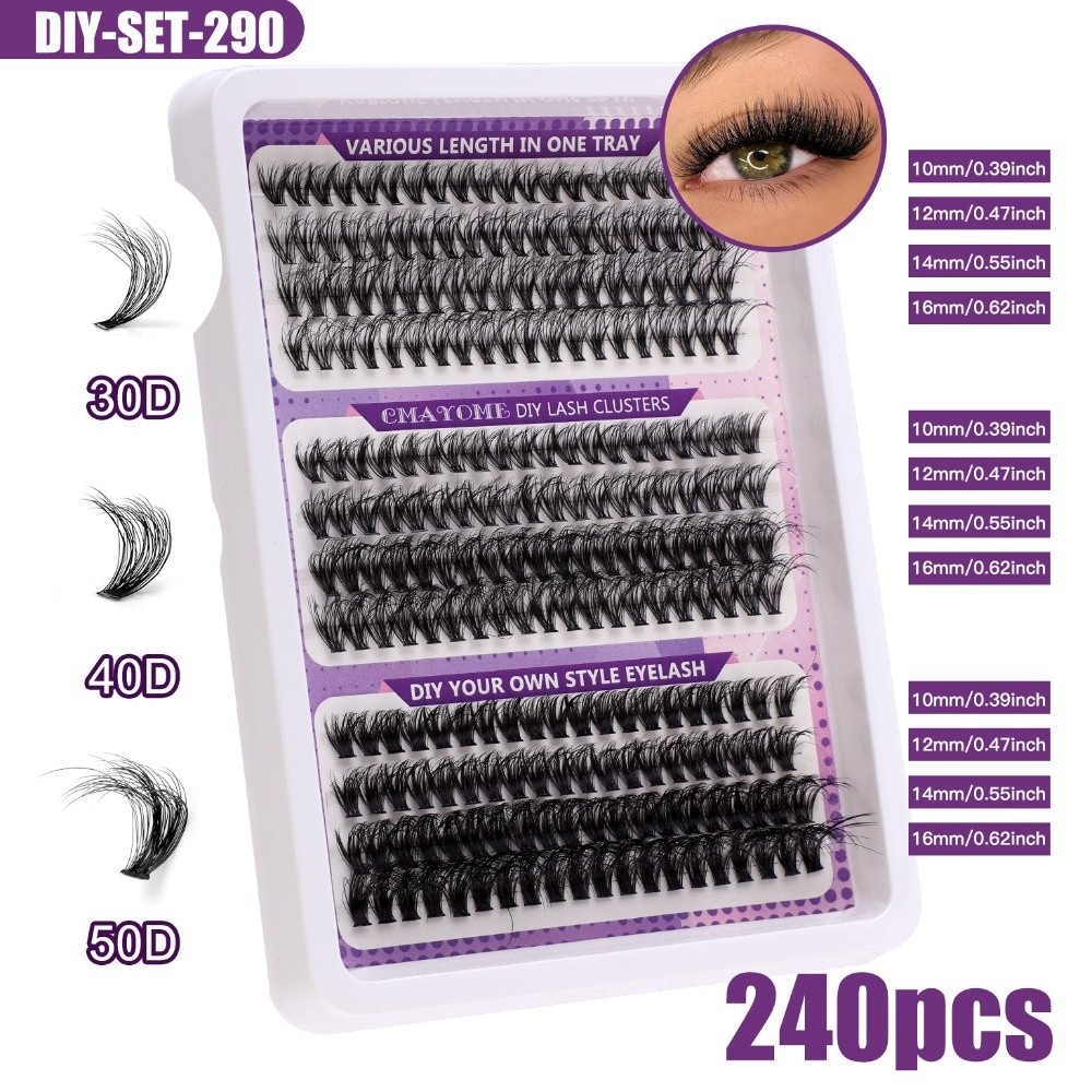 Ciglia Finte dall'Aspetto Natu - Eyelash Extension Natural Look recensione e prezzo
