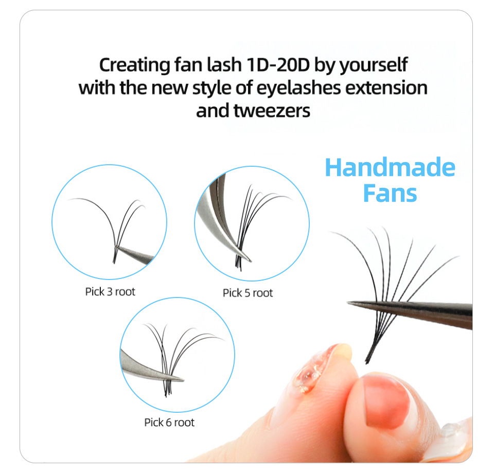 Ciglia Finte AGUUD J B C CC D  - Eyelash Extension Human Hair recensione e prezzo