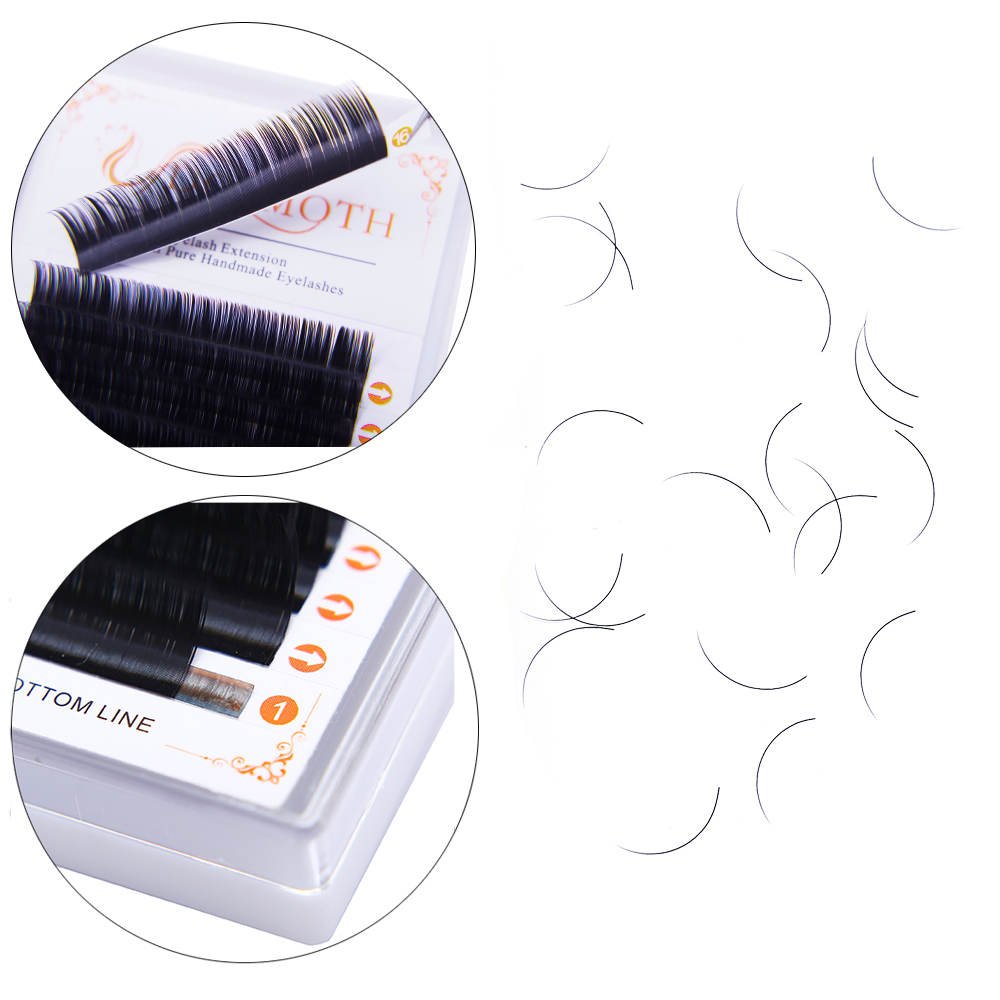 DOSMOTH 10 scatole 16 file 7-1 - Eyelash Extension Human Hair recensione e prezzo