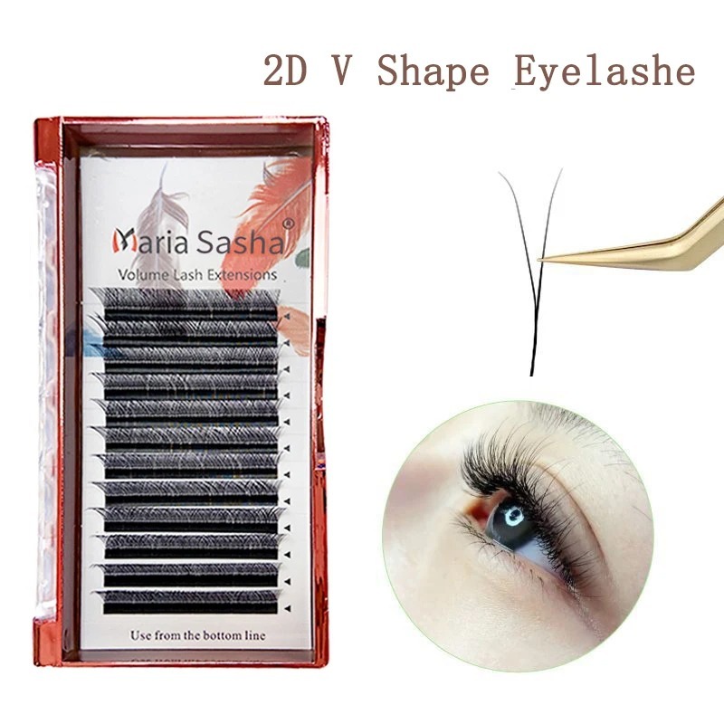MARIA 2D Ciglia a forma di Y M - Eyelash Extension Human Hair recensione e prezzo